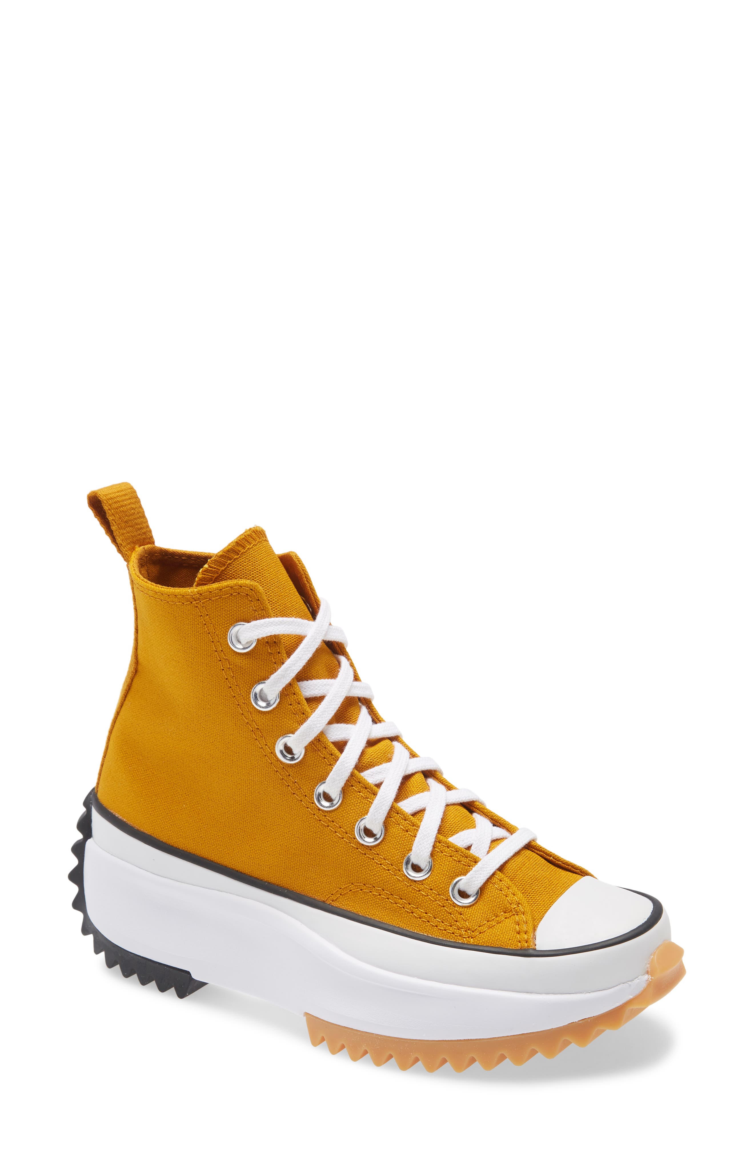 high top yellow sneakers