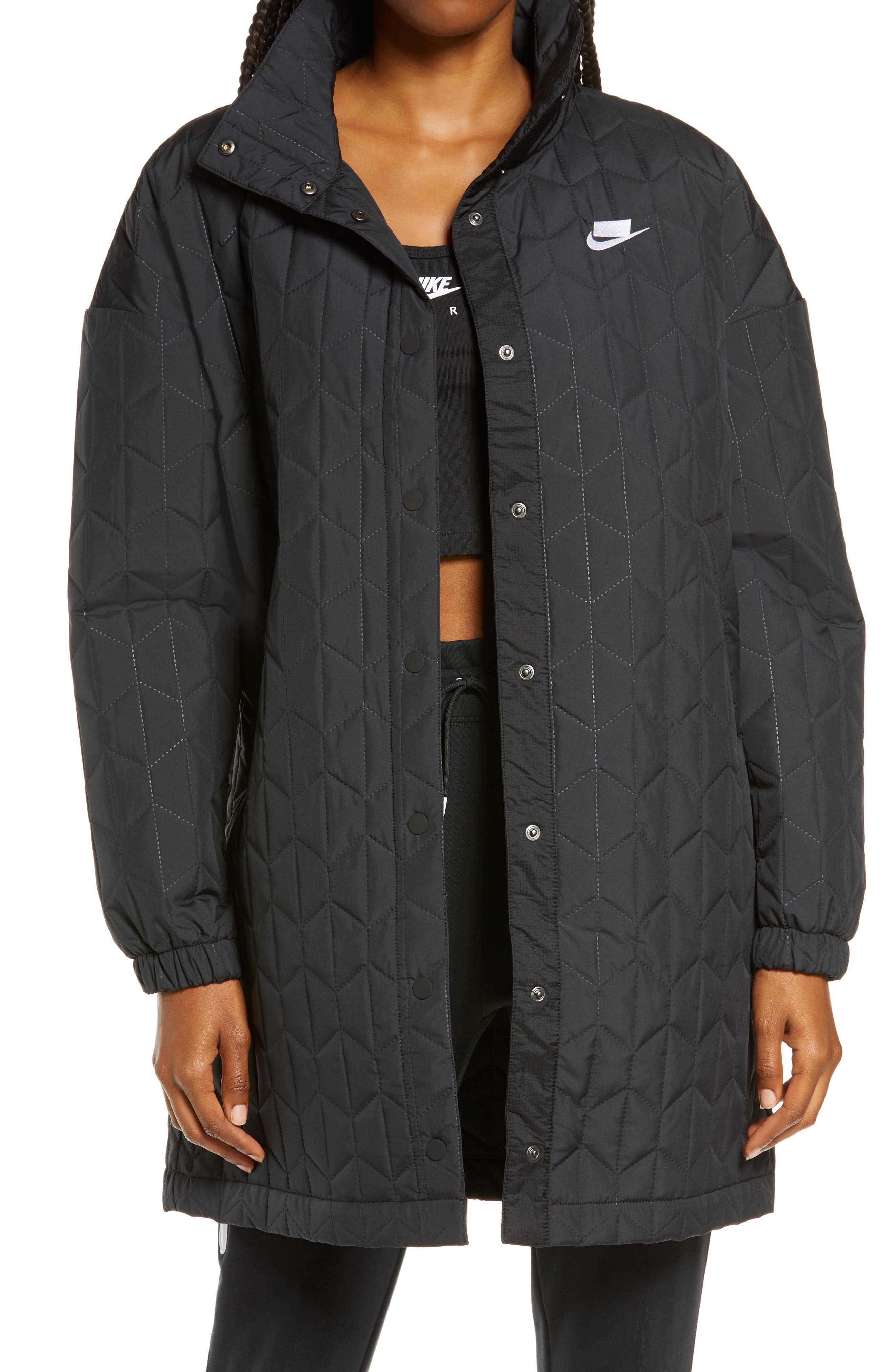 nike nsw quilted jacket