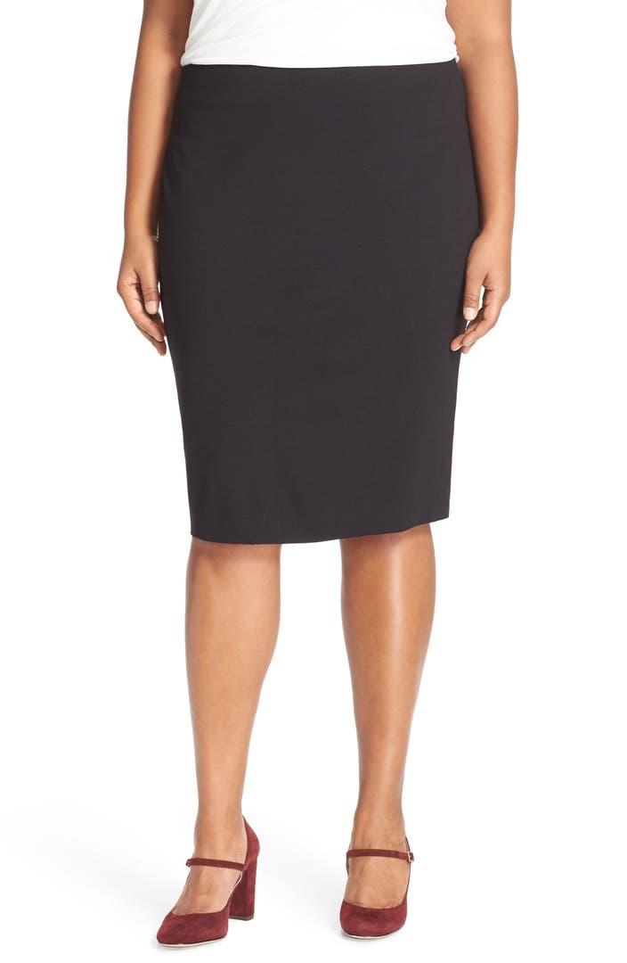 Vince Camuto Ponte Knit Skirt (Plus Size) | Nordstrom