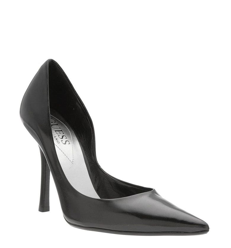 GUESS 'Carrie' Leather Pump | Nordstrom