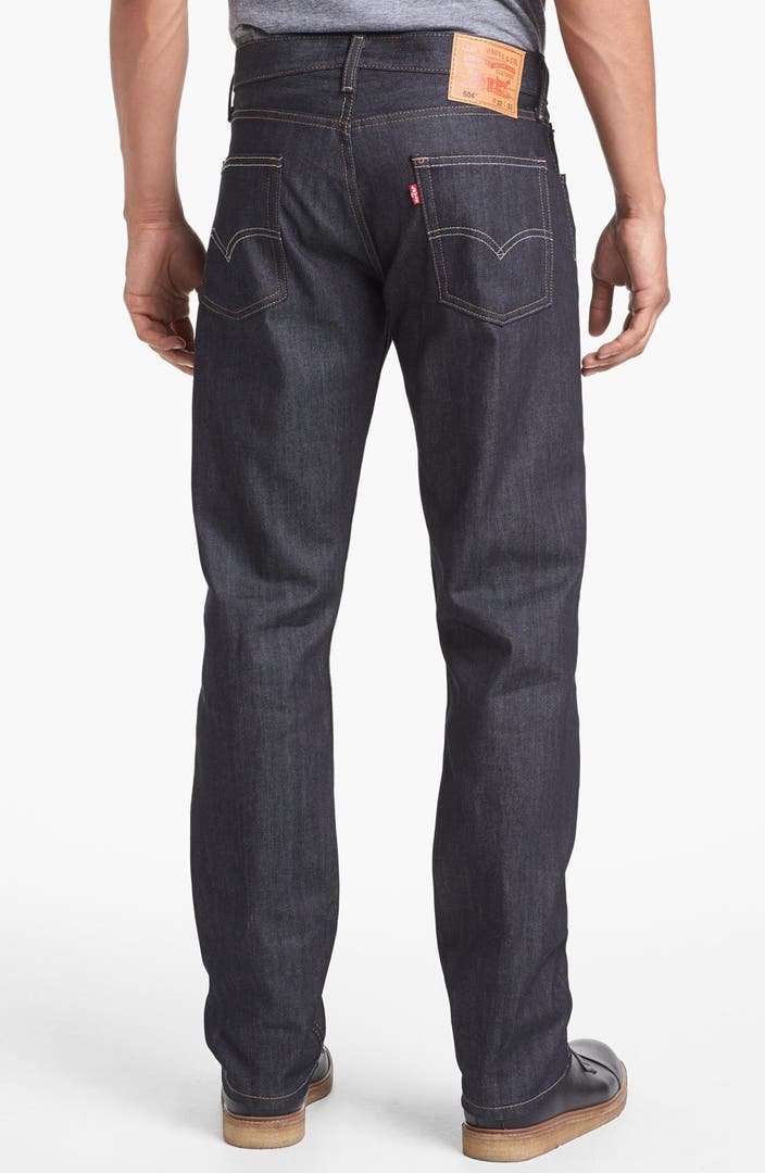 Levi's® '504™' Raw Straight Leg Jeans (Rigid Envy) | Nordstrom