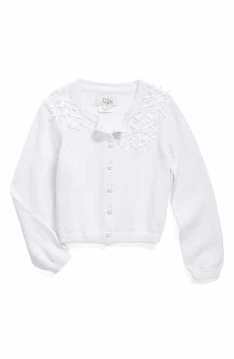Girls' White Sweaters: Cardigan, Knit & Crewneck | Nordstrom