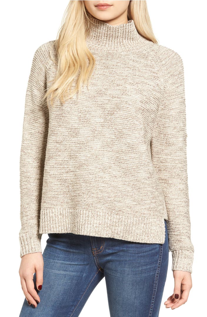 Madewell Mélange Turtleneck Sweater | Nordstrom
