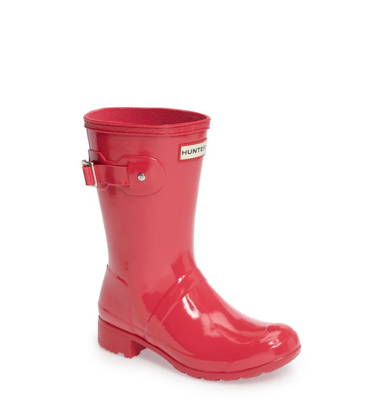 Hunter Original Tour Short Gloss Packable Rain Boot (Women) | Nordstrom