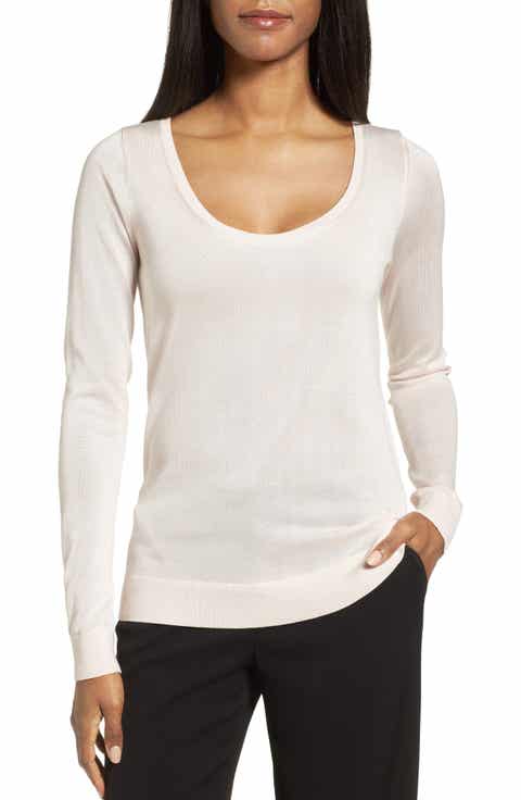 Silk Sweaters & Sweatshirts, Cowl Necks, Cable Knits | Nordstrom