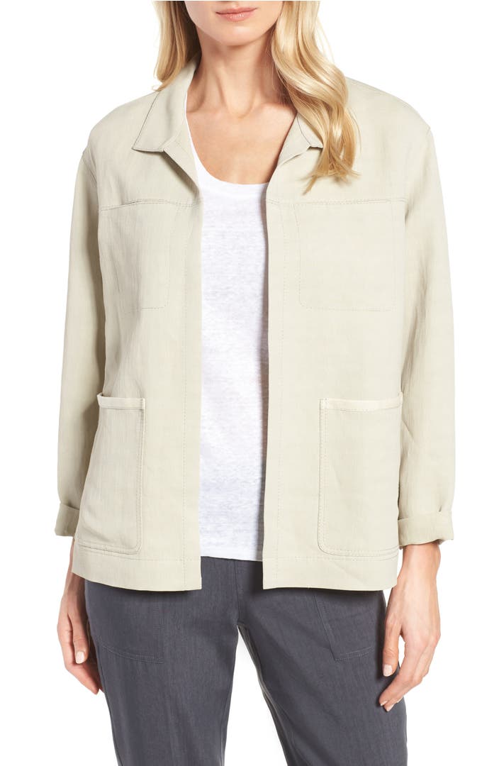 Nordstrom Collection Linen Blend Jacket | Nordstrom