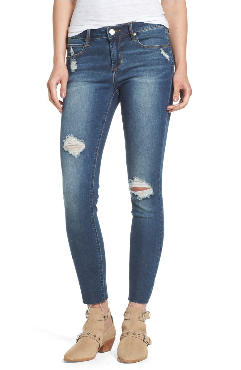Sarah Skinny Jeans, Main, color, Prarie