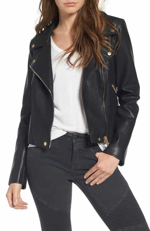 Women's Leather & Faux-Coats | Nordstrom