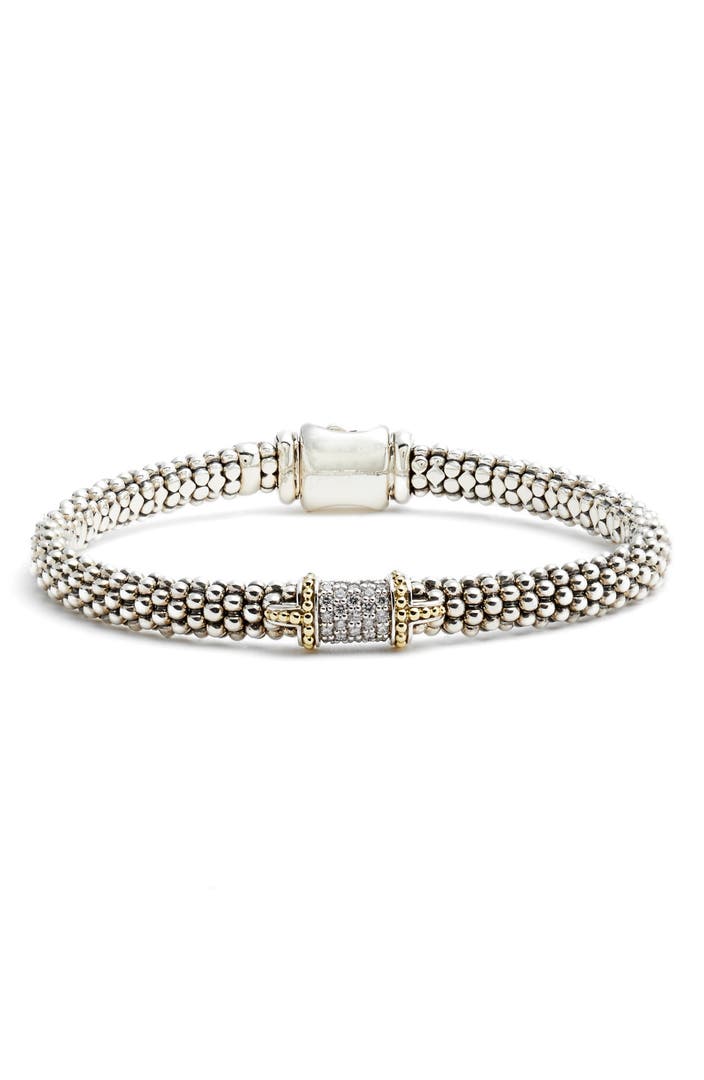 LAGOS Diamond Caviar Bracelet | Nordstrom