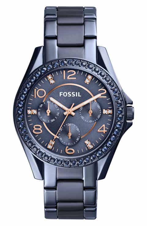 Women's Fossil Blue Watches | Nordstrom