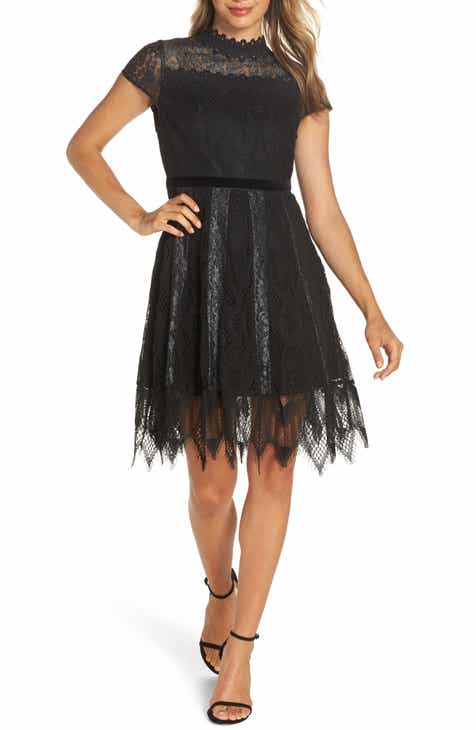 Women's Black Fit & Flare Dresses | Nordstrom