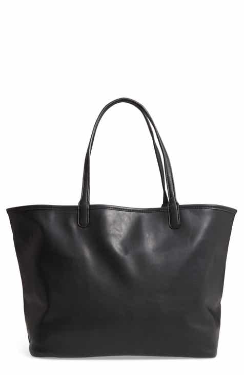 Faux Leather Tote Bags for Women: Leather, Coated Canvas, & Neoprene ...