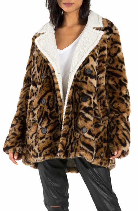 leopard coat | Nordstrom