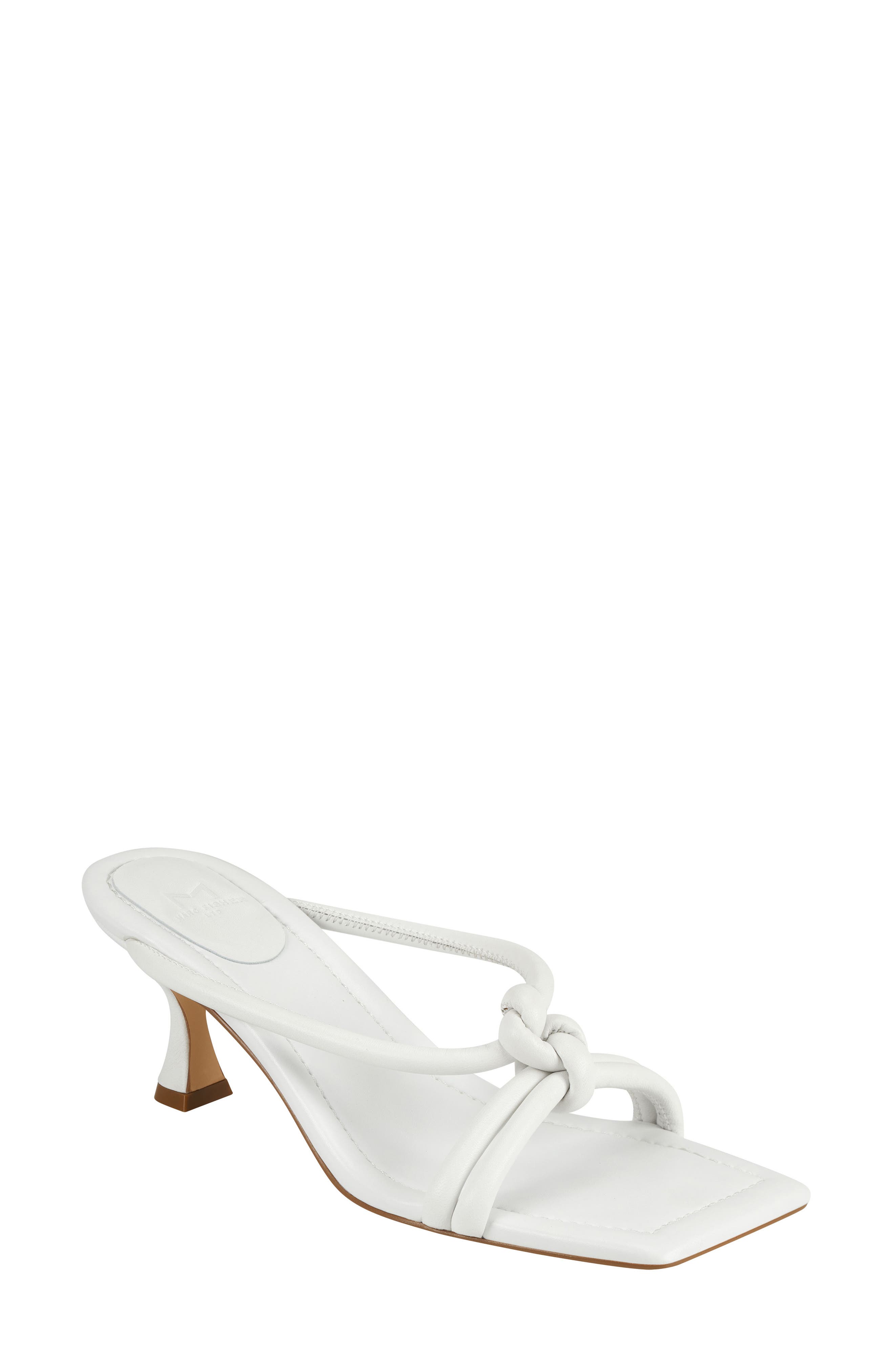 marc fisher white sandals