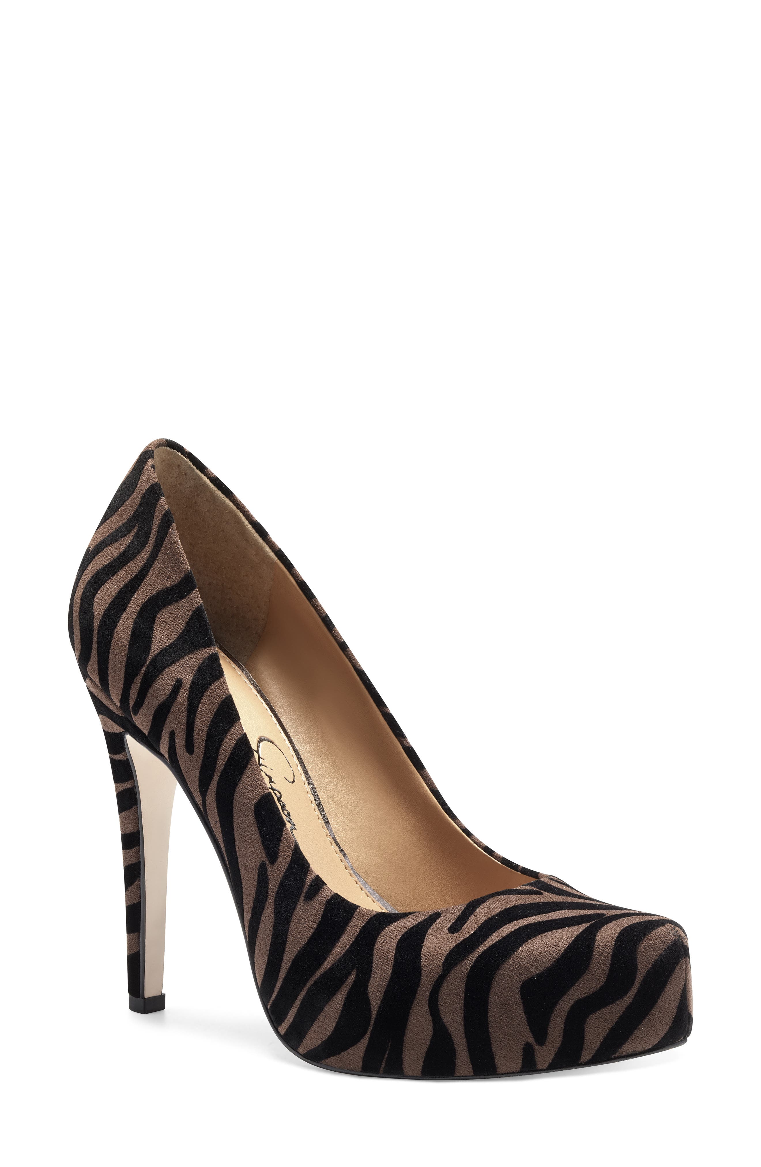 jessica simpson black lace heels