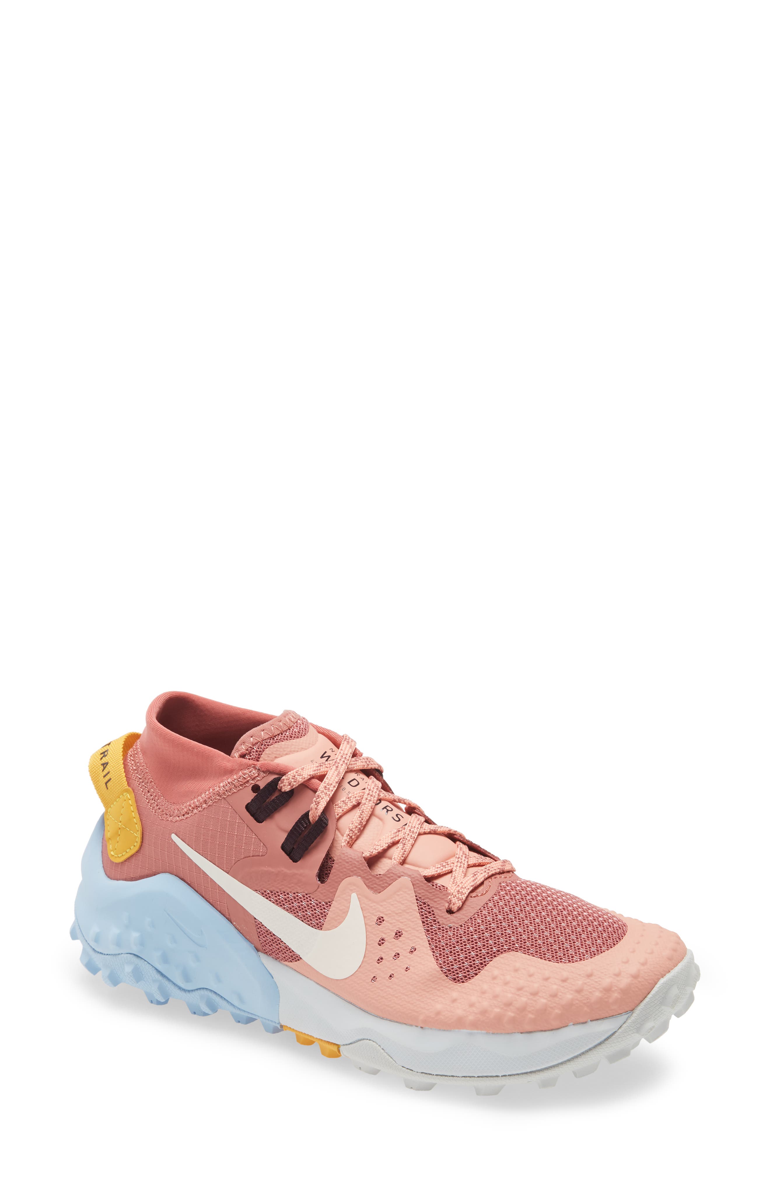 light pink workout shoes