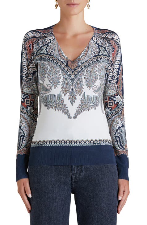 Women's Paisley Pullover Sweaters | Nordstrom