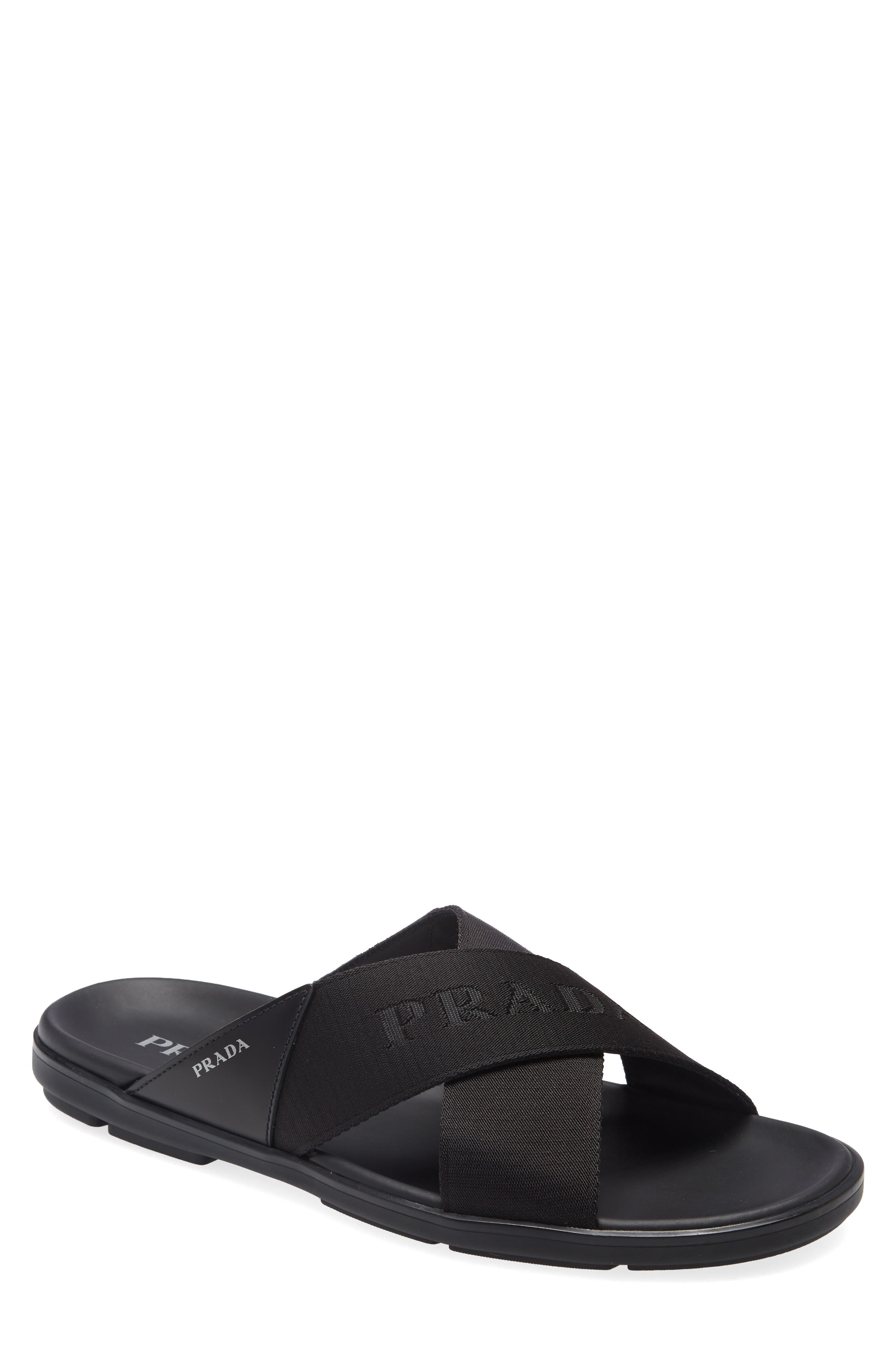 Men's Prada Sandals, Slides \u0026 Flip 