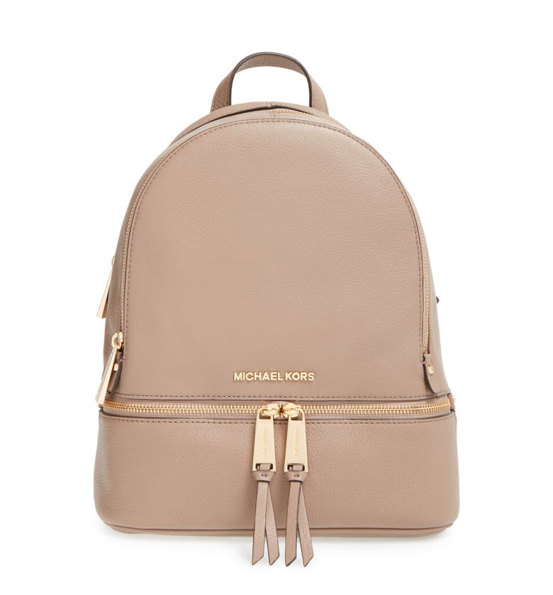 MICHAEL Michael Kors 'Extra Small Rhea Zip' Leather Backpack | Nordstrom
