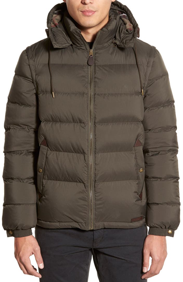 Burberry Brit 'Basford' 2-in-1 Trim Fit Waterproof Down Insulated ...