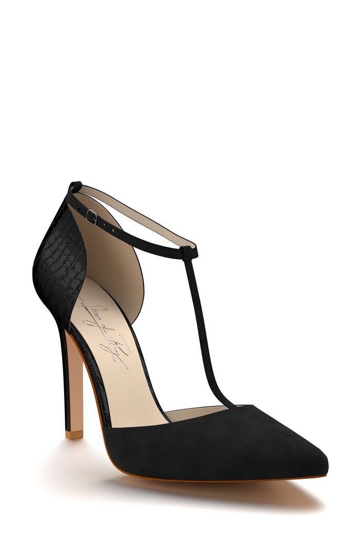Shoes of Prey d'Orsay T-Strap Pump (Women) | Nordstrom