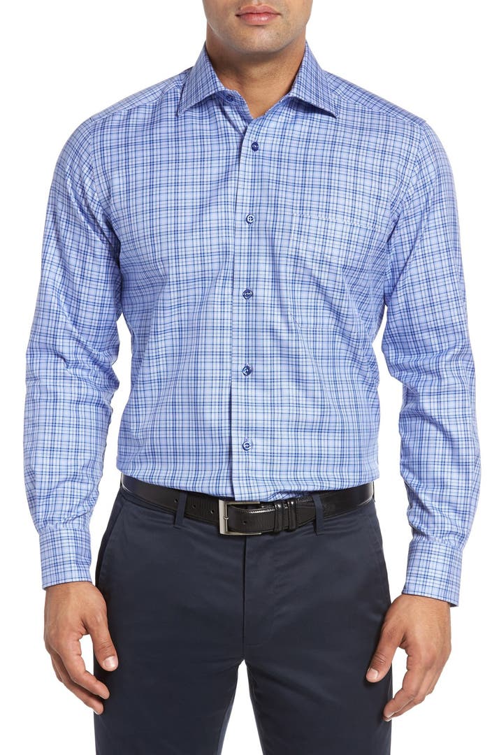 David Donahue Regular Fit Check Sport Shirt | Nordstrom