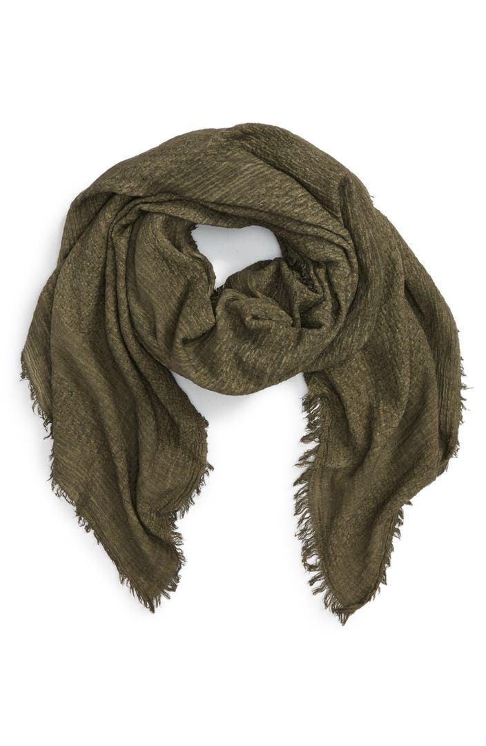 BP. Woven Cotton Square Scarf | Nordstrom