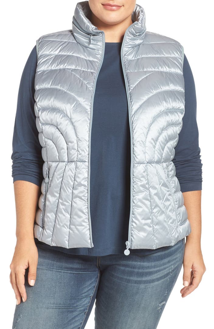 Bernardo Down & PrimaLoft® Vest (Plus Size) | Nordstrom
