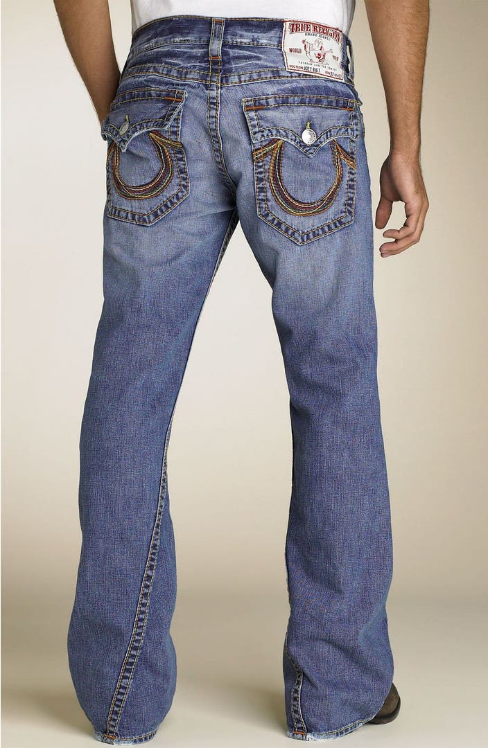 True Religion Brand Jeans 'Rainbow Joey - Old Multi Big T' Jeans ...