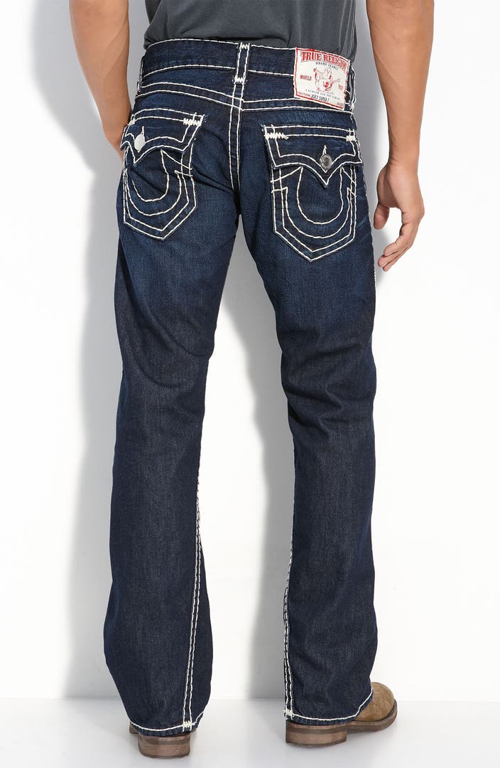 True Religion Brand Jeans 'Joey - Super T' Bootcut Jeans (Broken Trail ...