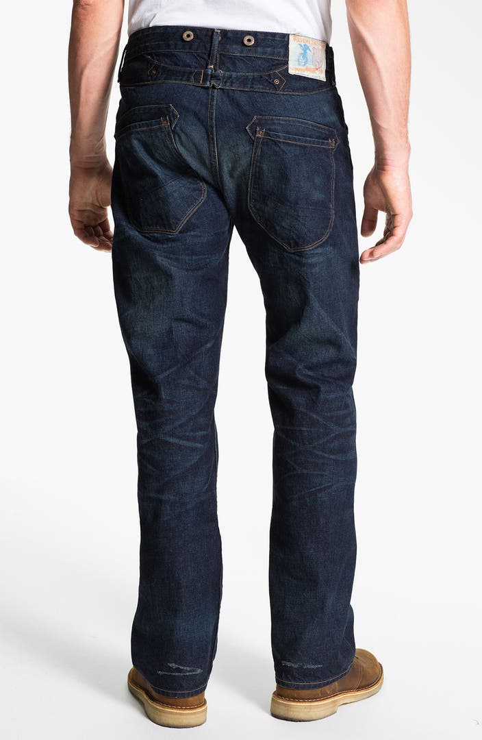 Rising Sun 'Blacksmith' Relaxed Straight Leg Jeans (Indigo Crossroad ...