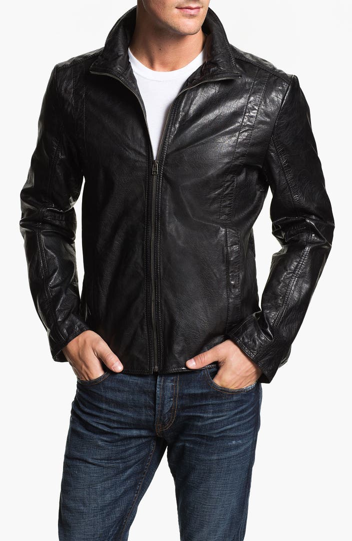 7 Diamonds Buffalo Leather Jacket | Nordstrom