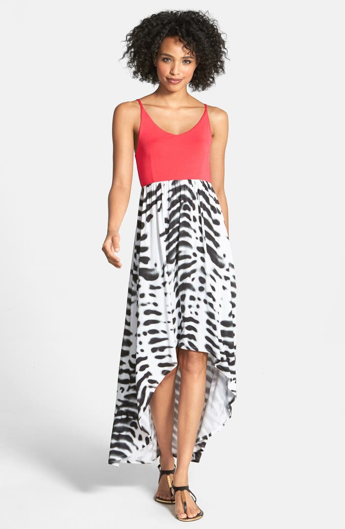 Felicity & Coco Jersey High/Low Maxi Dress (Nordstrom Exclusive ...