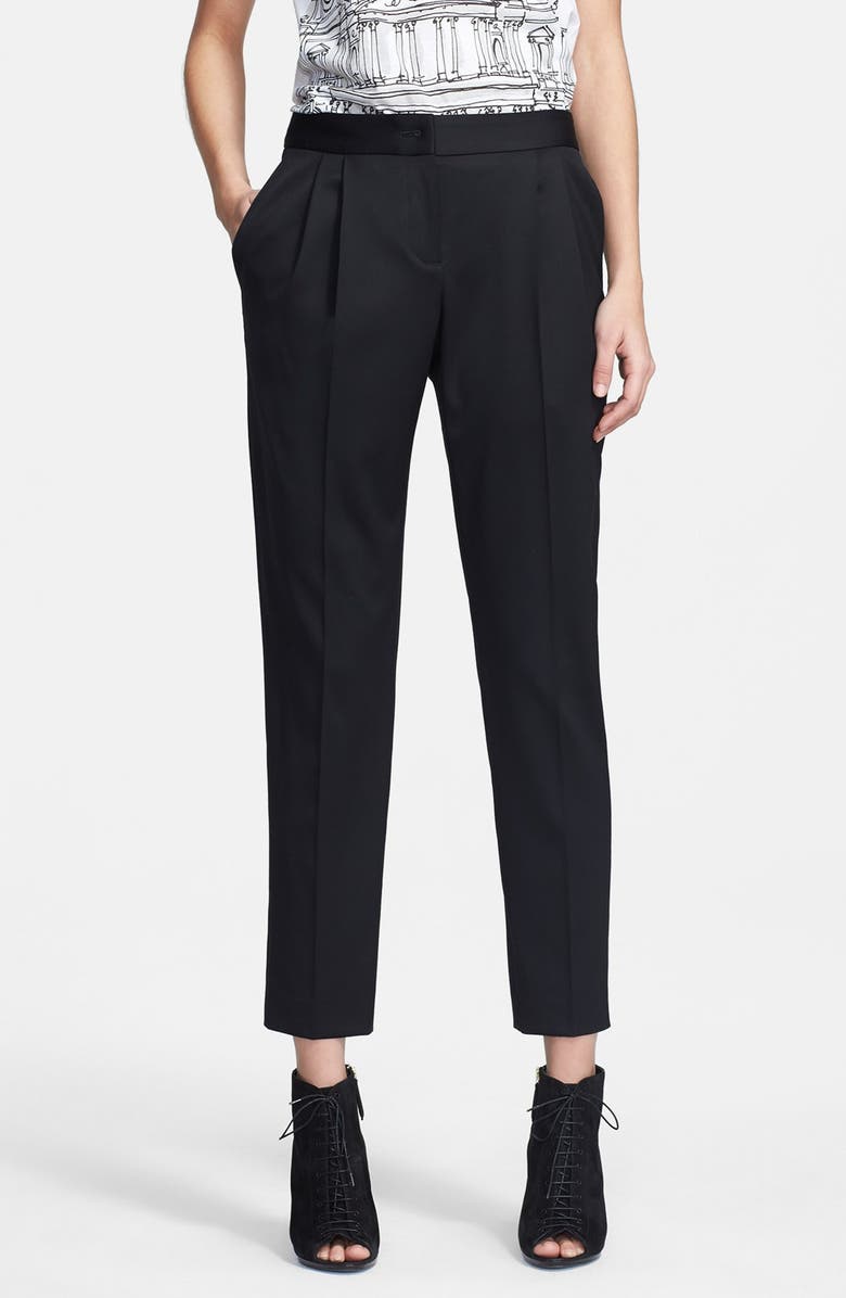 Burberry Prorsum Stretch Wool Trousers | Nordstrom