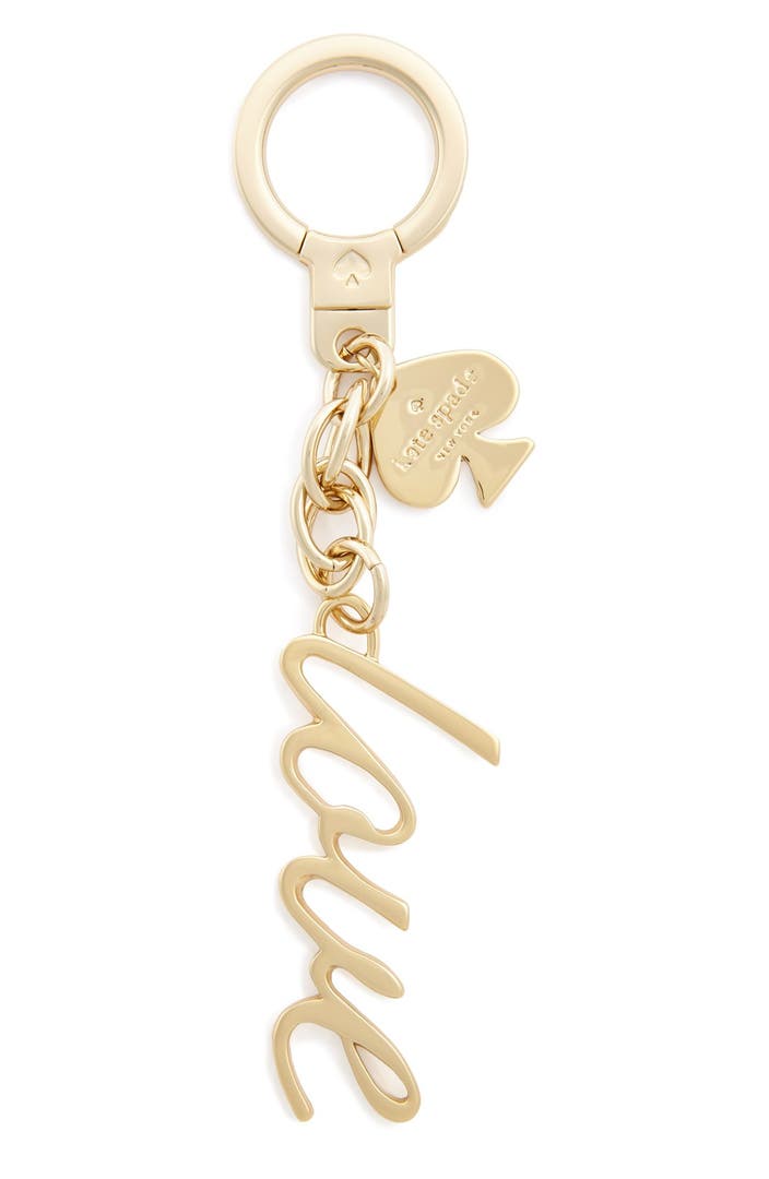 kate spade new york 'say yes - love' keychain | Nordstrom