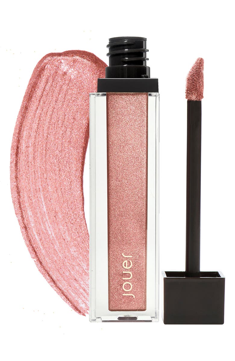 Jouer Long-Wear Lip Crème Liquid Lipstick in Rose Gold