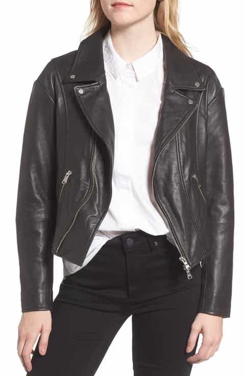 Leather Coats & Jackets for Women | Nordstrom | Nordstrom