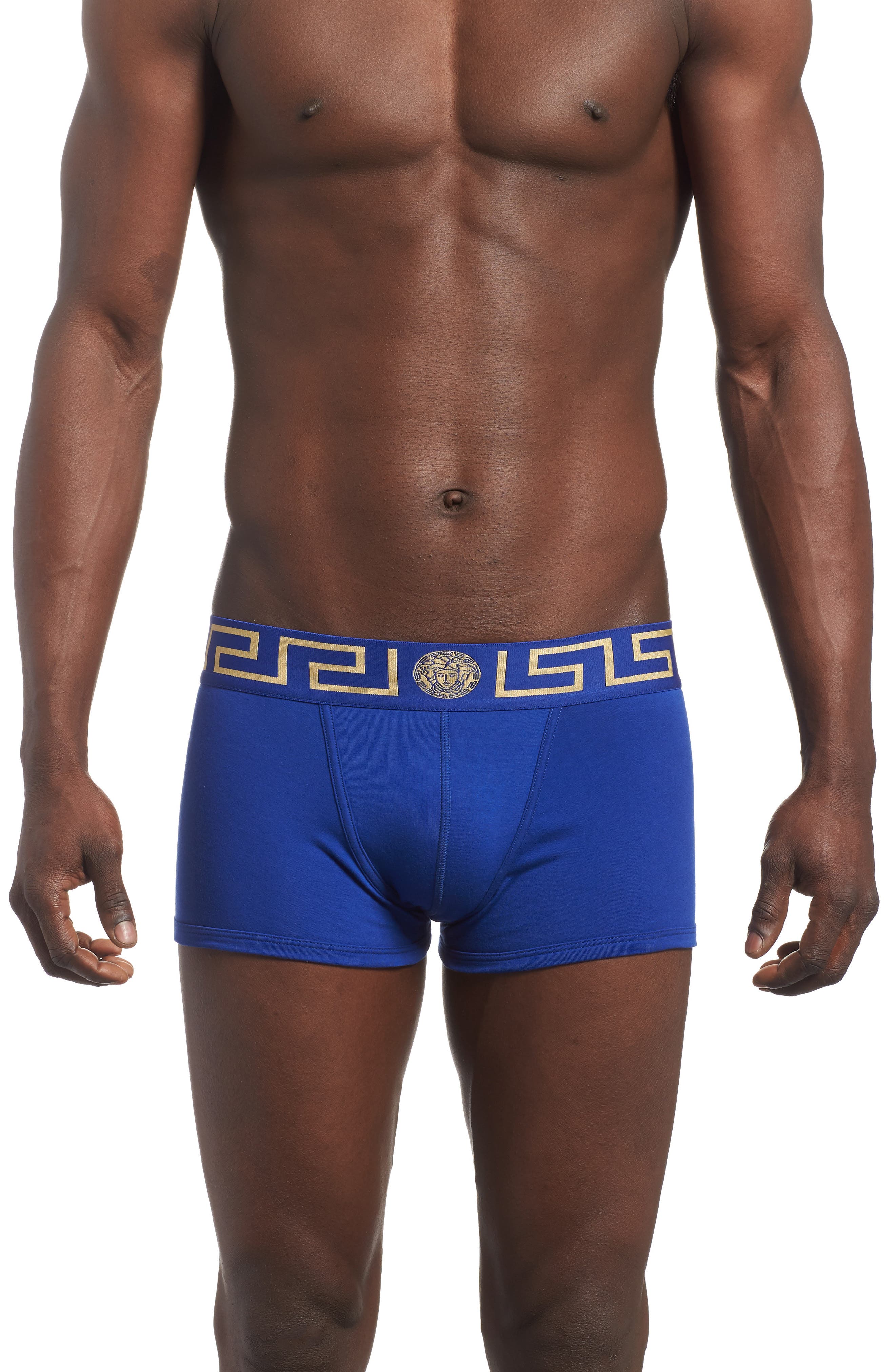 versace underwear blue