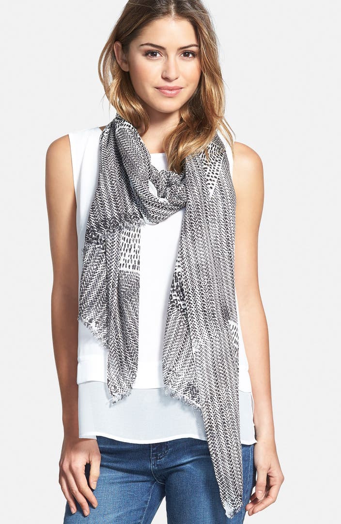 NIC+ZOE 'Etched Triangle' Scarf | Nordstrom