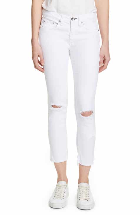 Women's White Wash Skinny Jeans | Nordstrom