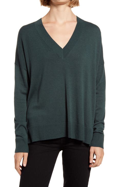 v neck cashmere sweater | Nordstrom