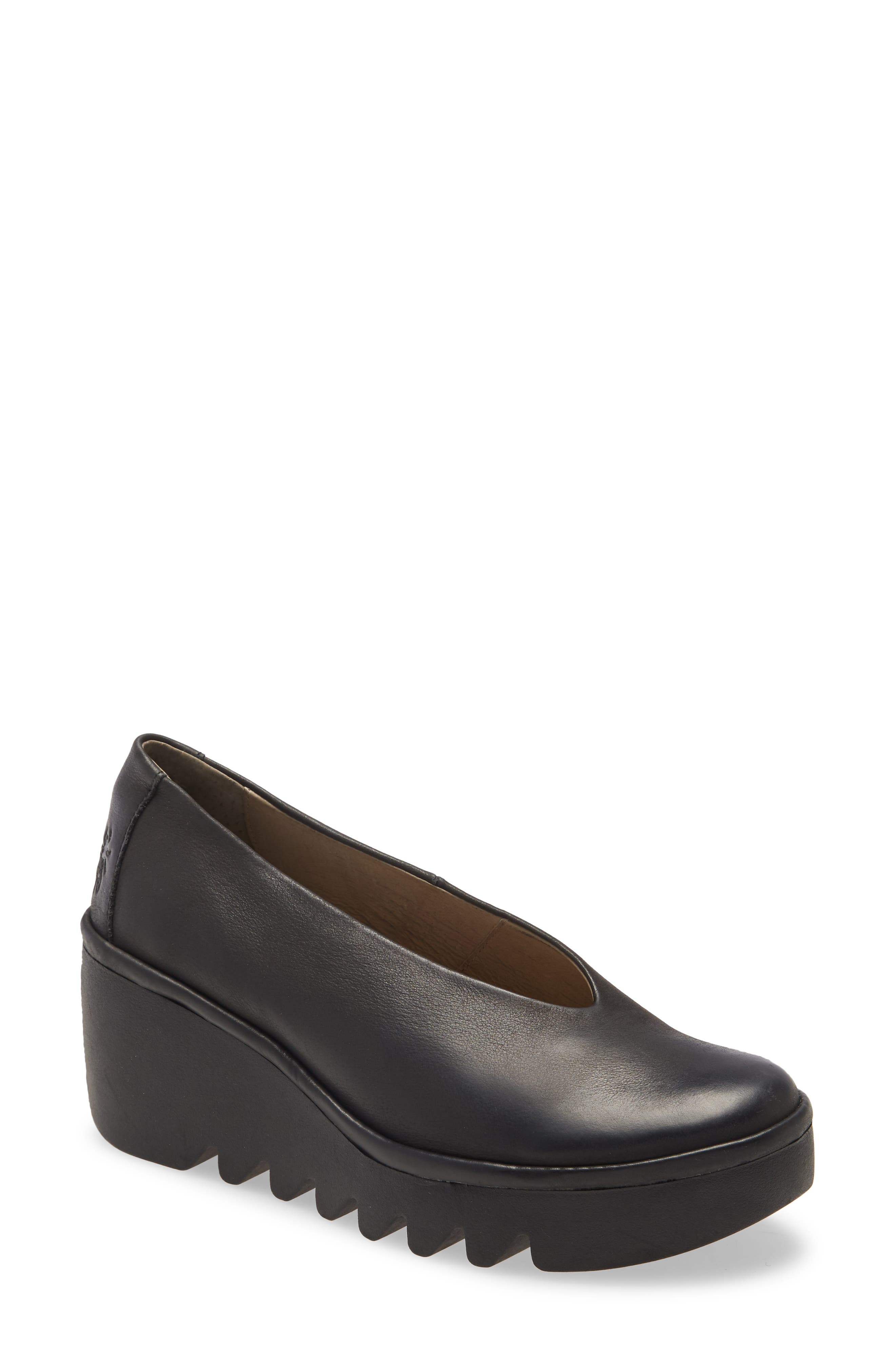 fly london mid wedge pump