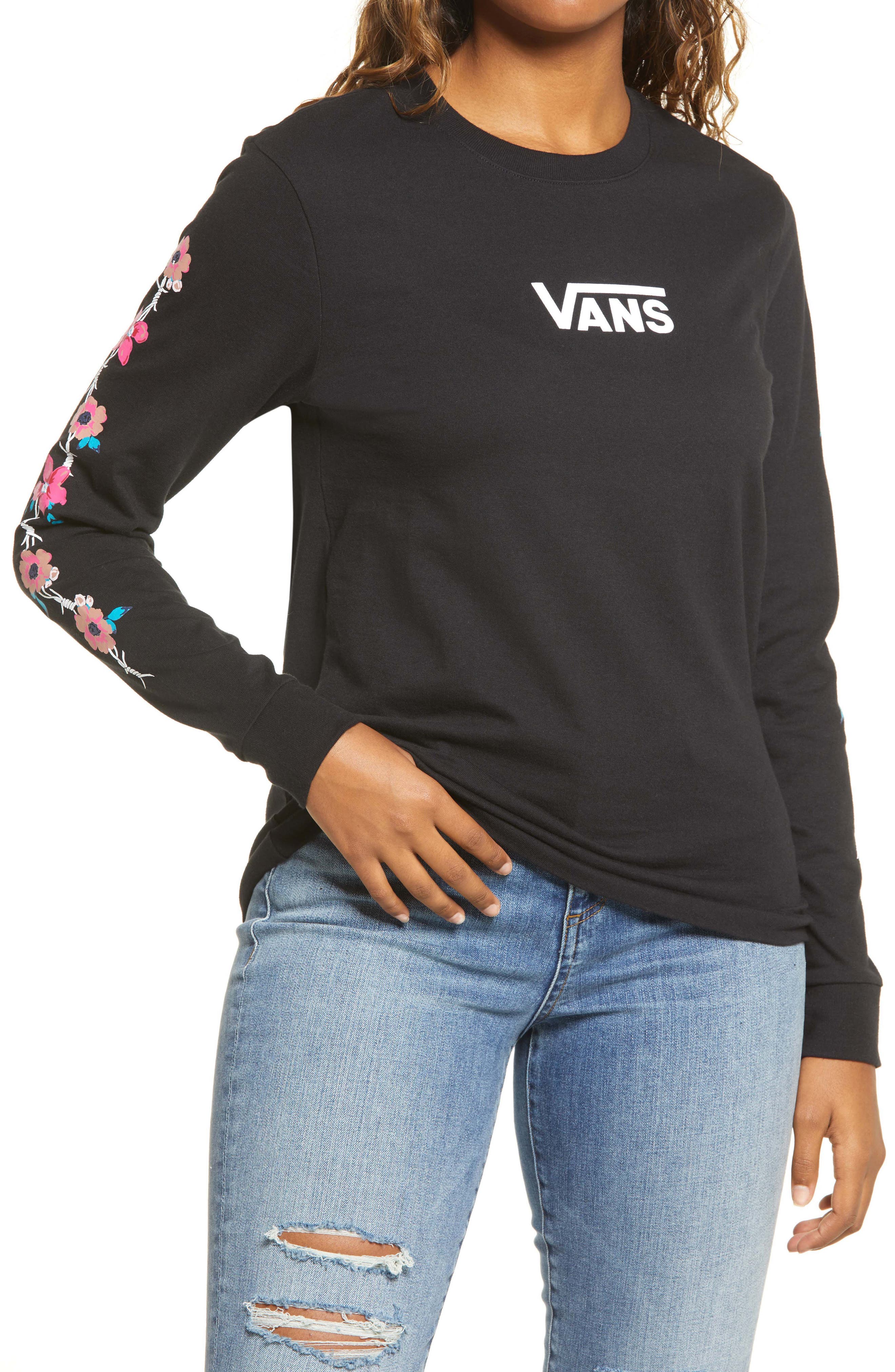 vans t shirt women's sale