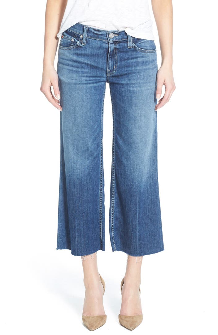 Hudson Jeans 'Sammi' Crop Wide Leg Jeans (Stingray) | Nordstrom