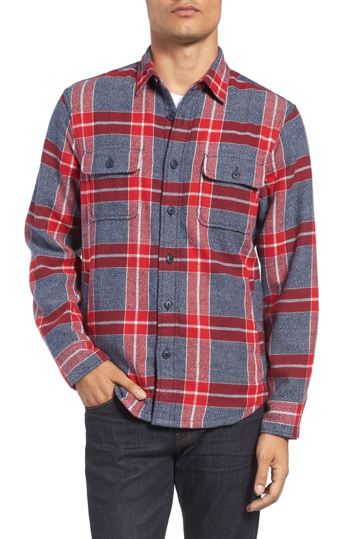Nordstrom Men's Shop Thermal Lined Plaid Flannel Shirt | Nordstrom