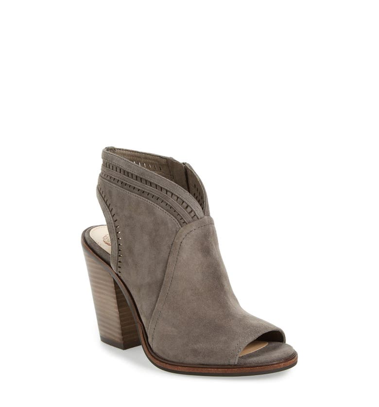 Vince Camuto 'Koral' Perforated Open Toe Bootie (Women) (Nordstrom ...