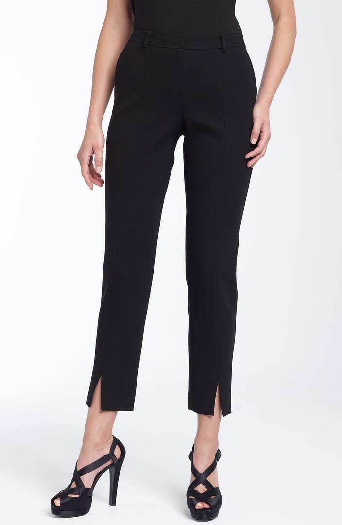 St. John Evening Crepe Ankle Pants | Nordstrom