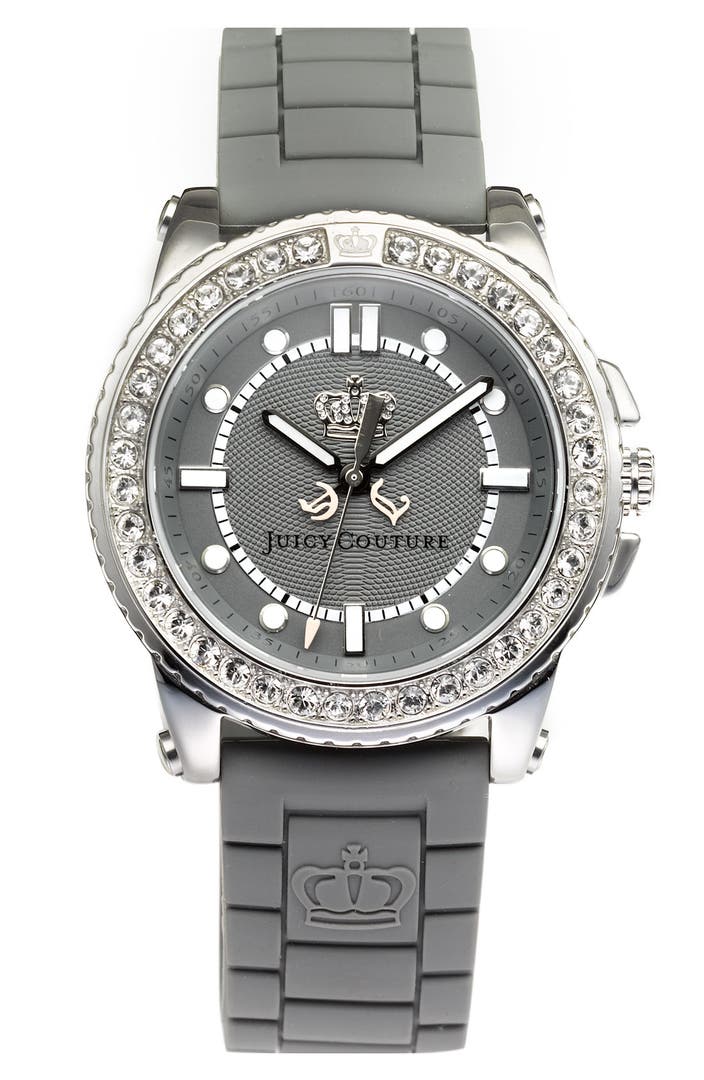 Juicy Couture 'Pedigree' Jelly Strap Watch | Nordstrom