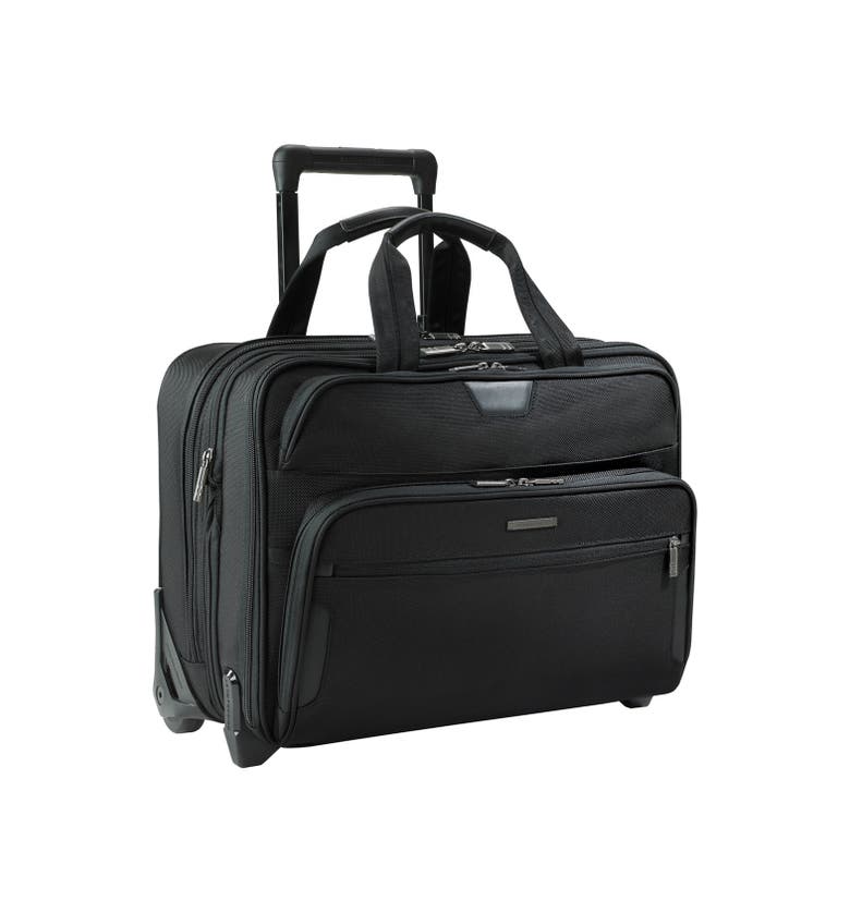 Briggs & Riley 'Large' Expandable Rolling Ballistic Nylon Briefcase (18 ...