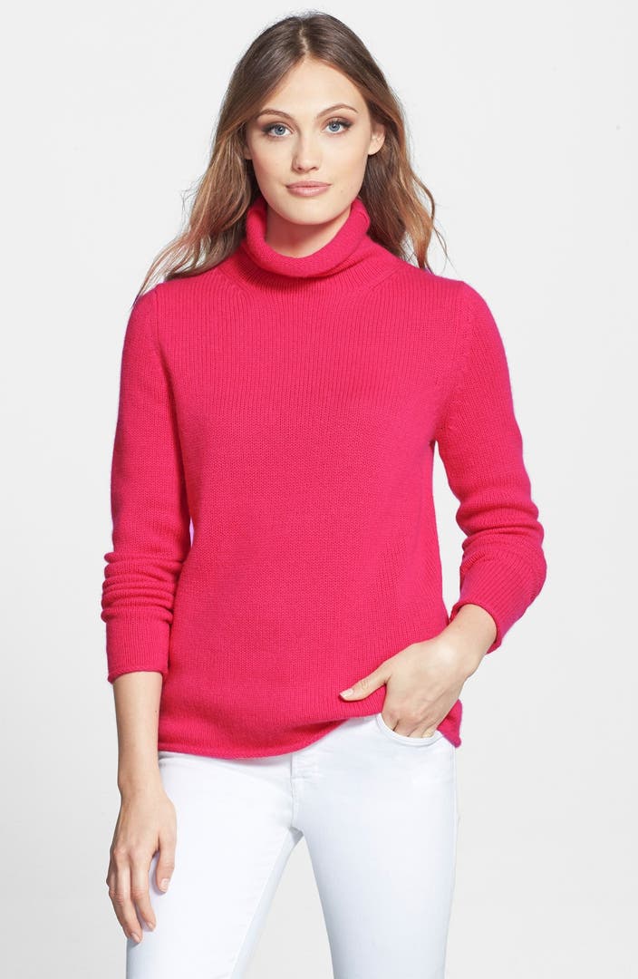 Halogen® Wool & Cashmere Turtleneck Sweater | Nordstrom